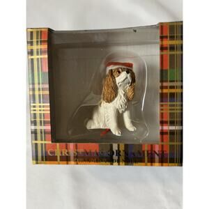 Sandicast Cavalier King Charles Spaniel Christmas Ornament In Box